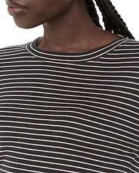 Essential Slim Striped Crewneck Top
