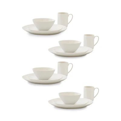 Portmeirion 16 Piece Sophie Conran Arbor White Dinnerware Set