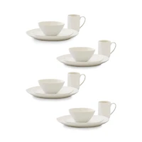 Portmeirion 16 Piece Sophie Conran Arbor White Dinnerware Set
