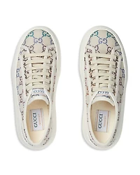 Women's Lace Up Low Top Platform Sneakers