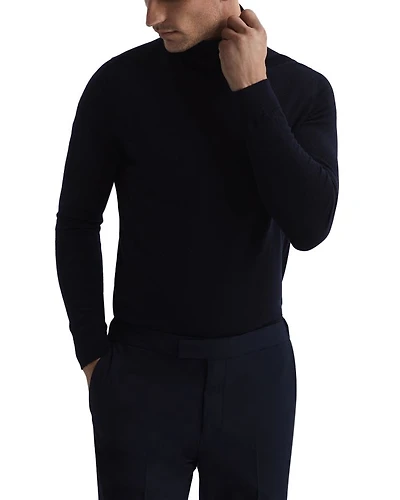 Caine Merino Wool Turtleneck Sweater