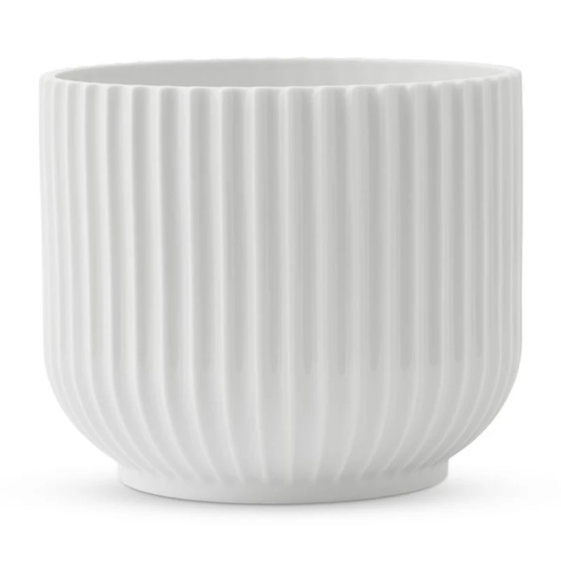 Lyngby Porcelain Flowerpot, Medium