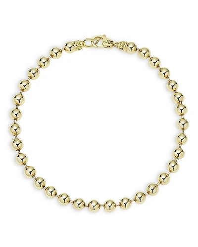 Lagos 18K Yellow Gold Plain Ball Bracelet, 5mm - Exclusive