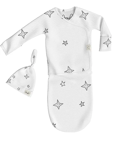Bonsie Baby Unisex Skin to Onesie Bag and Hat Set 
