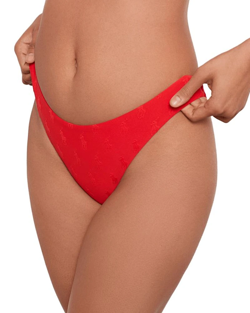 High Leg Scoop Bikini Bottom
