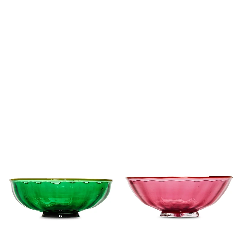 La DoubleJ Murano Glass Luxury Nut Bowls