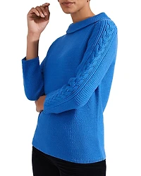 Hobbs London Camilla Cable Jumper