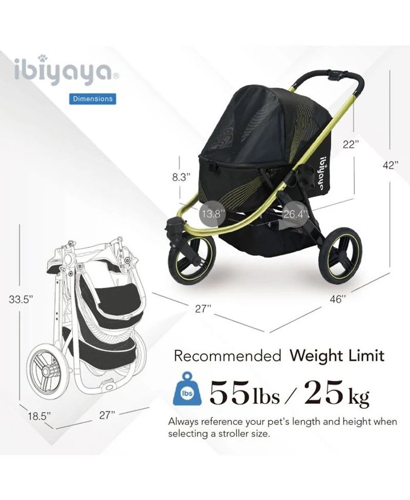 The Beast Pet Jogging Stroller