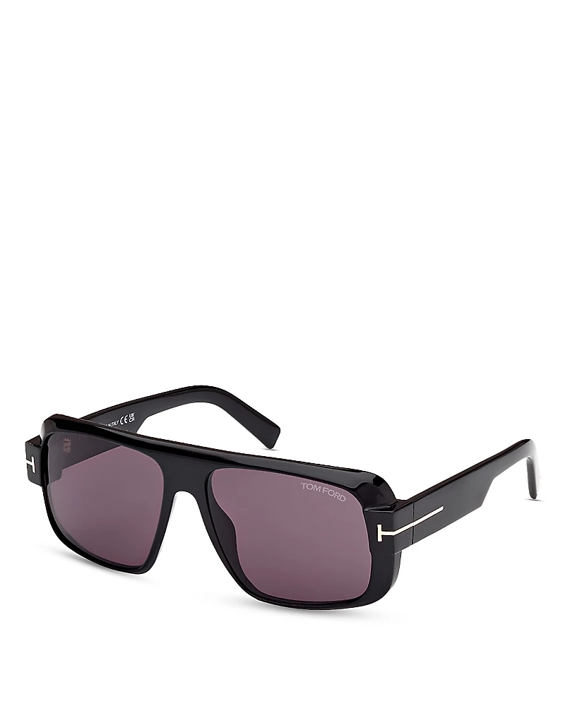 Tom Ford Turner Navigator Sunglasses, 58mm