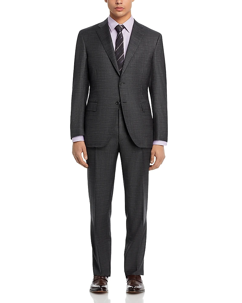 Canali Siena Sharkskin Classic Fit Suit