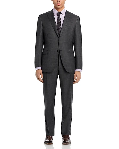 Canali Siena Sharkskin Classic Fit Suit