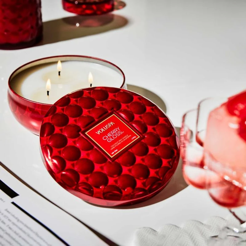 Cherry Gloss Candle Collection