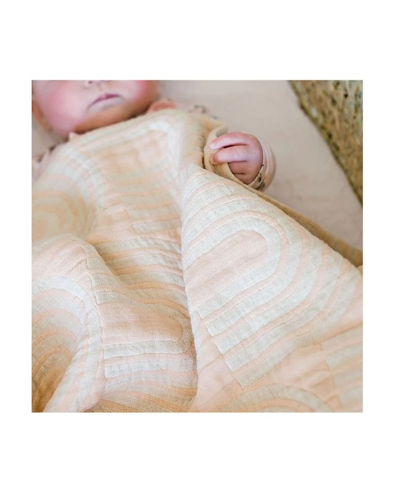 Jacquard Rainbow Blanket
