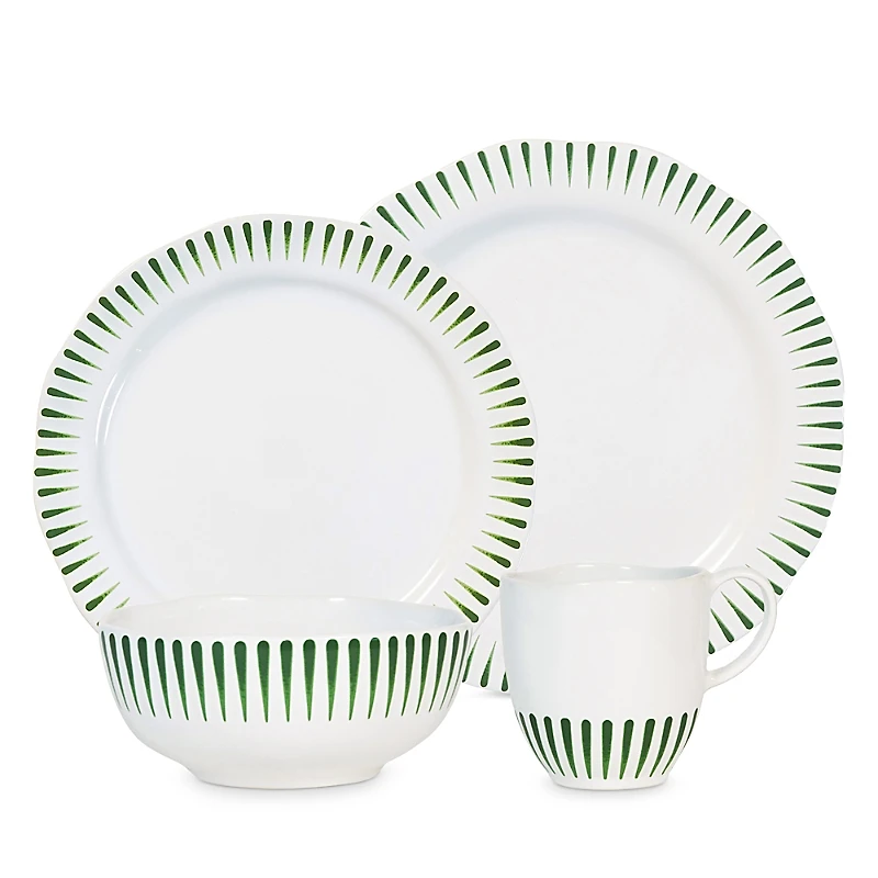 Juliska Sitio Stripe 4 Piece Dinnerware Place Setting