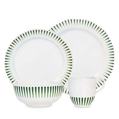 Juliska Sitio Stripe 4 Piece Dinnerware Place Setting