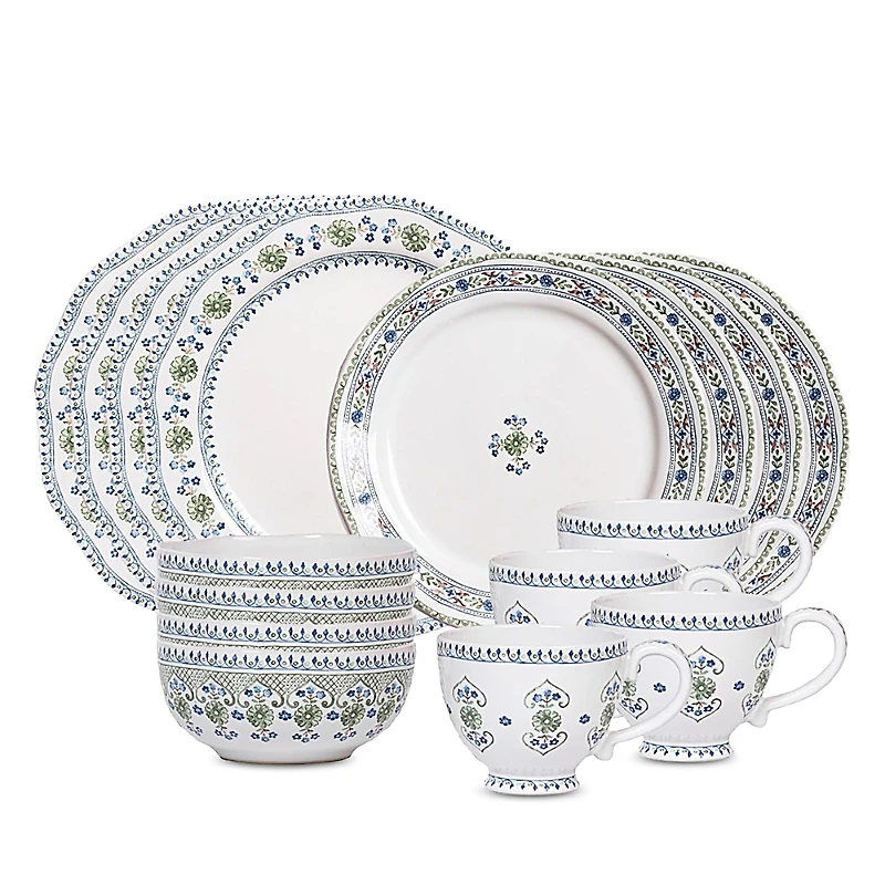 Juliska Villa Seville 16 Piece Dinnerware Set, Service for 4