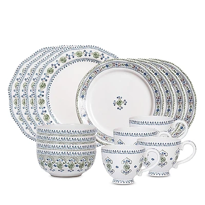 Juliska Villa Seville 16 Piece Dinnerware Set, Service for 4