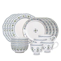 Juliska Villa Seville 16 Piece Dinnerware Set, Service for 4
