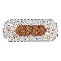 Villa Seville 15" Chambray Hostess Tray