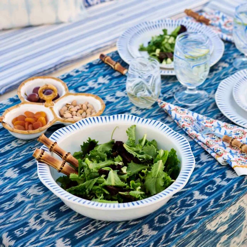 Sitio Stripe 12" Serving Bowl