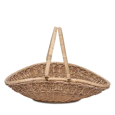 Provence Rattan Gathering Basket