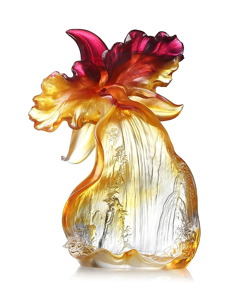 Liuli New Flower Medium Hibiscus Sculpture