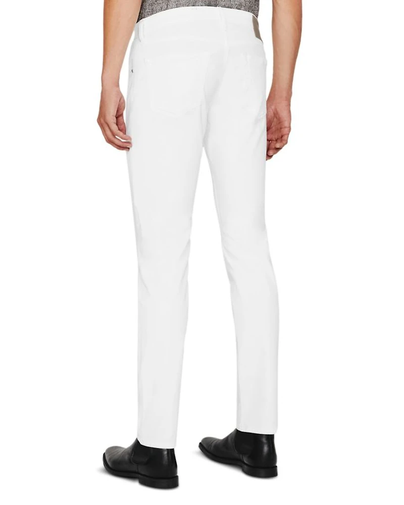 Everett Straight Fit Twill Pants White