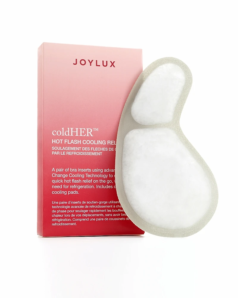 Joylux coldHER Cooling Bra Inserts, 1 Pair