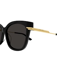 Combi Cat Eye Sunglasses, 57mm