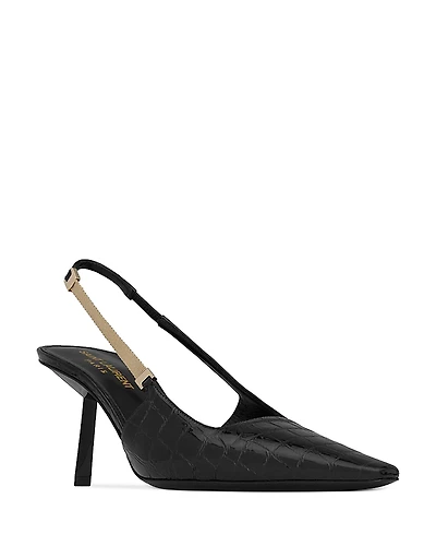 Saint Laurent Women's Blake Slingback Pumps