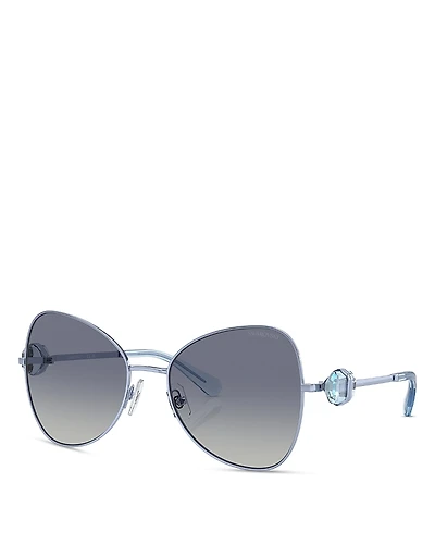 Swarovski Butterfly Sunglasses, 57mm