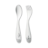 Christofle Beebee Baby Silverplated Flatware Set