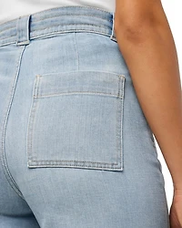The Addison High Rise Cropped Wide Leg Jeans Admiration