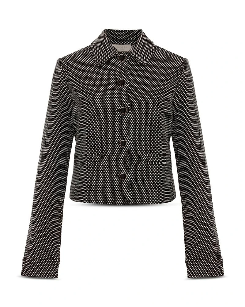 Violet Ponte Jacket