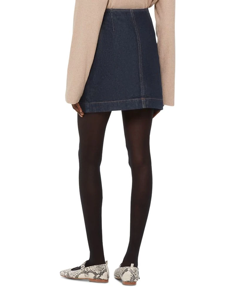 Denim Mini Skirt