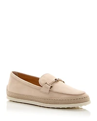 Tod's Women's Espadrille Driver Loafers