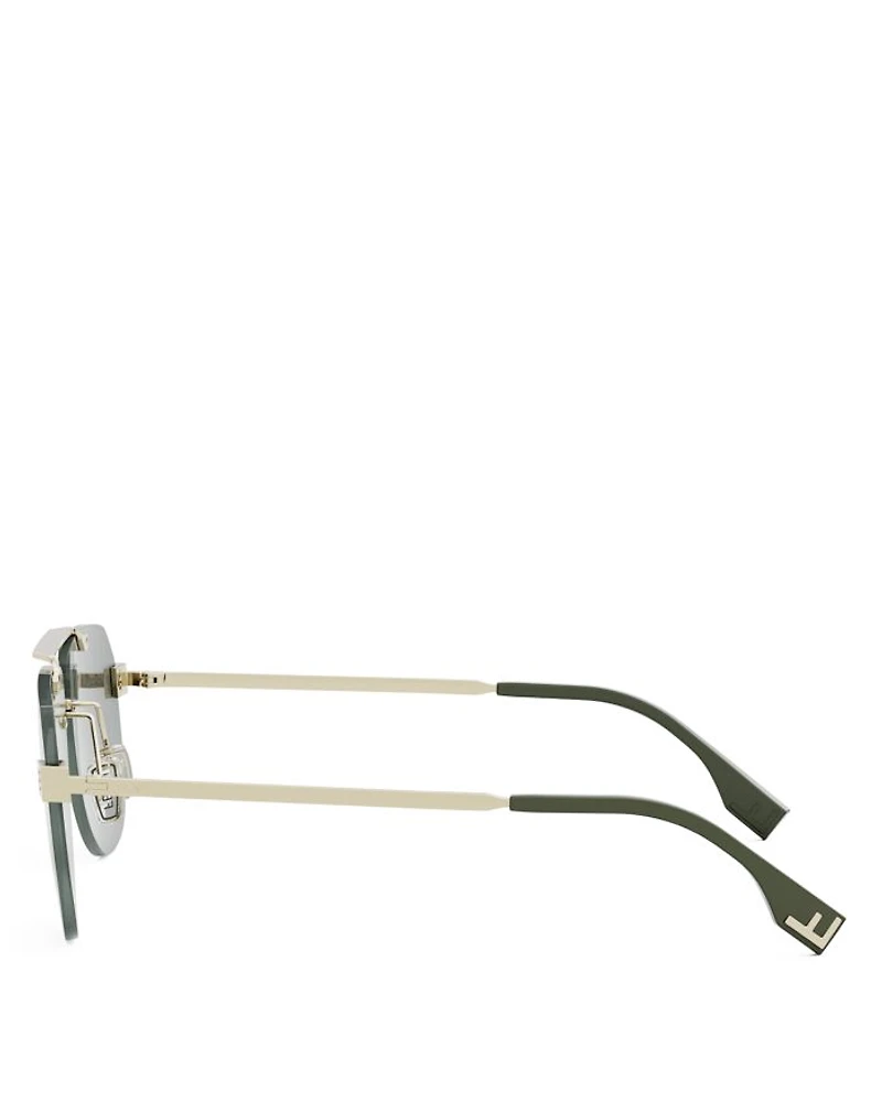 Fendi Sky Pilot Sunglasses, 61mm