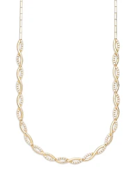 Bloomingdale's Fine Collection Diamond Twist Collar Necklace