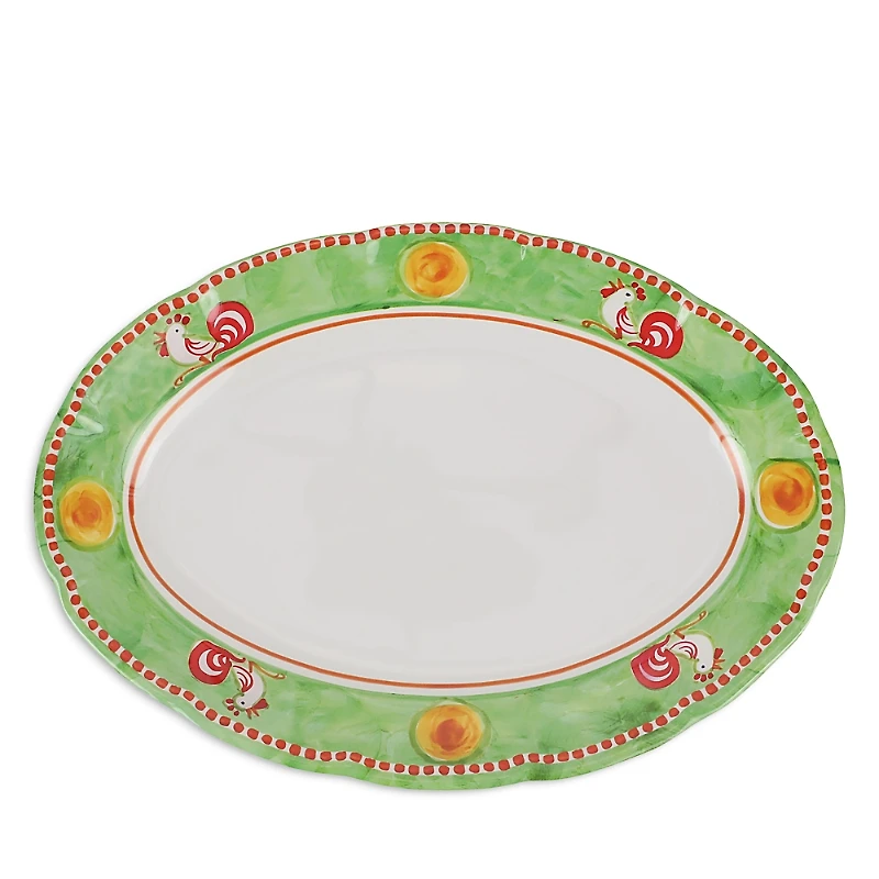 Vietri Melamine Campagna Oval Platter