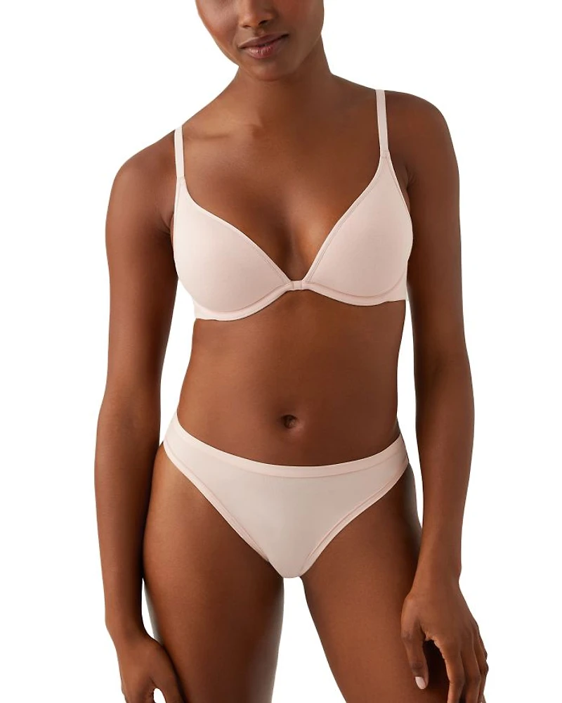 Cotton To A Tee Plunge Underwire T-Shirt Bra