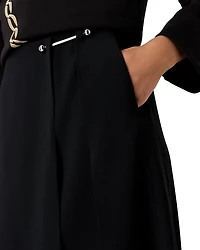 Pierced Mini Skirt