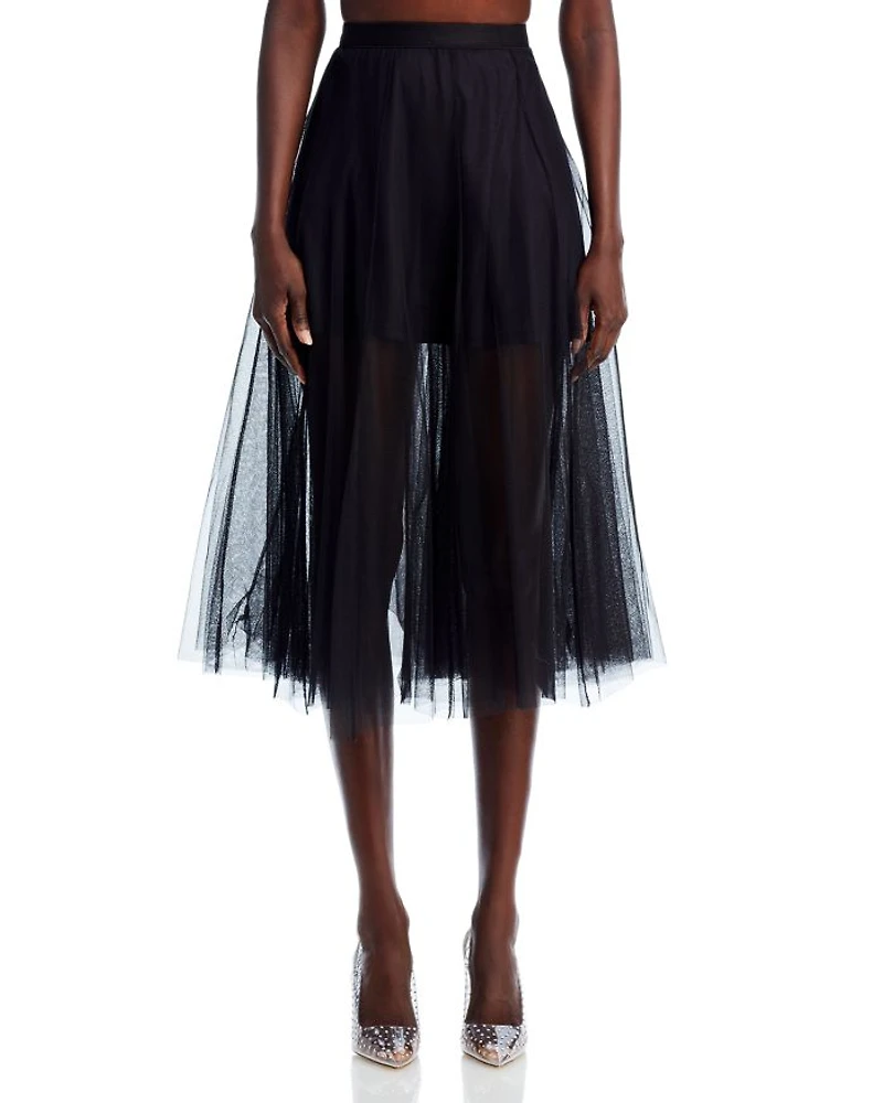 Tulle Midi Skirt - Exclusive