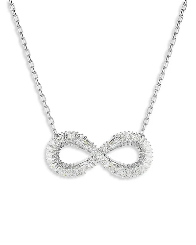 Swarovski Hyperbola Infinity Pendant Necklace