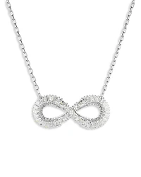 Swarovski Hyperbola Infinity Pendant Necklace
