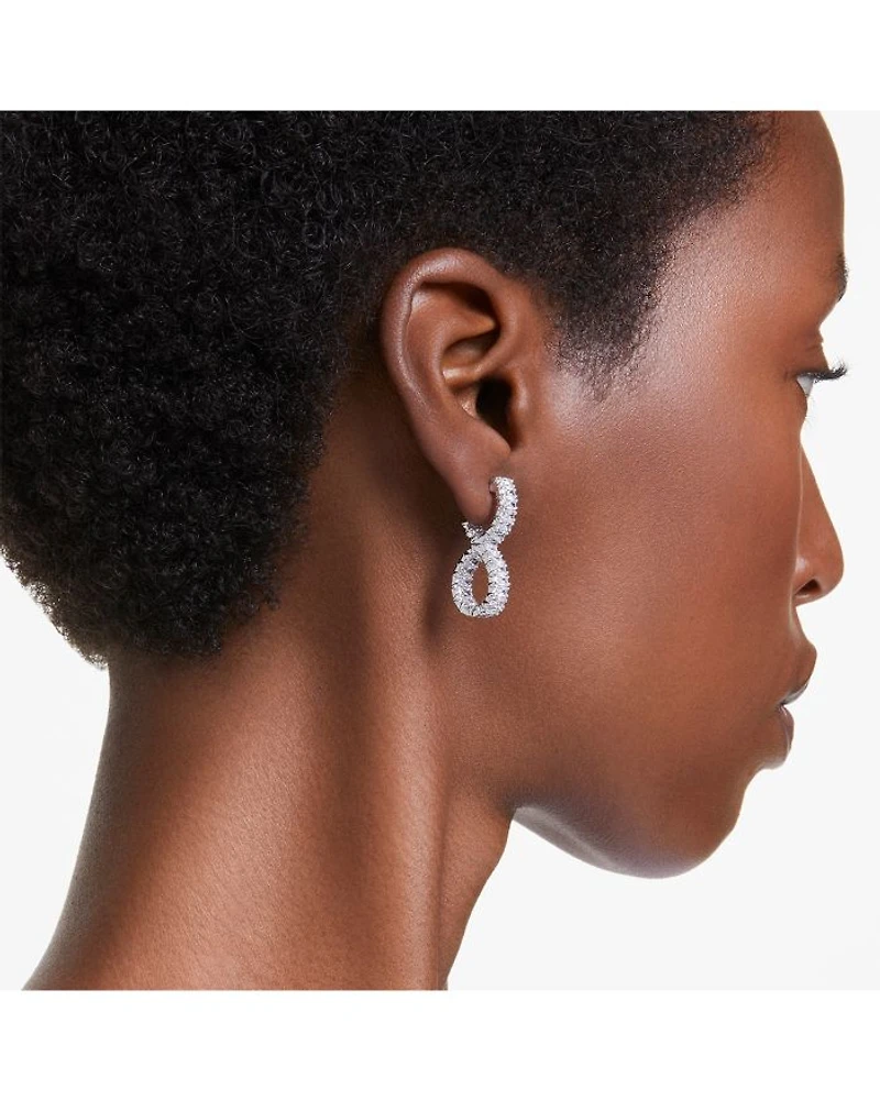Hyperbola Infinity Inside Out Hoop Earrings
