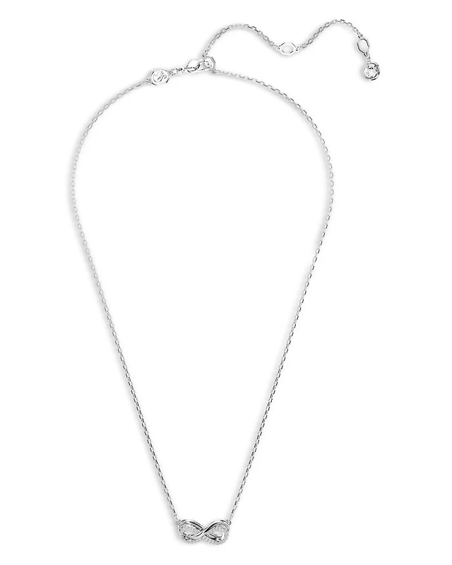 Shop David Yurman Infinity Pendant Necklace with Diamonds at