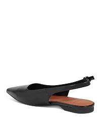 Women's Hermine Pointed Toe Slingback Flats
