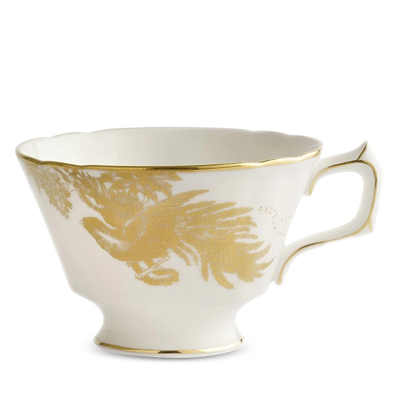 Royal Crown Derby Gold Aves Motif Teacup