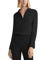 Lafayette 148 New York Scottie Silk Blouse