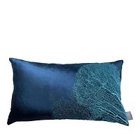 Aviva Stanoff Azure Sea Fan Decorative Pillow, 12 x 20